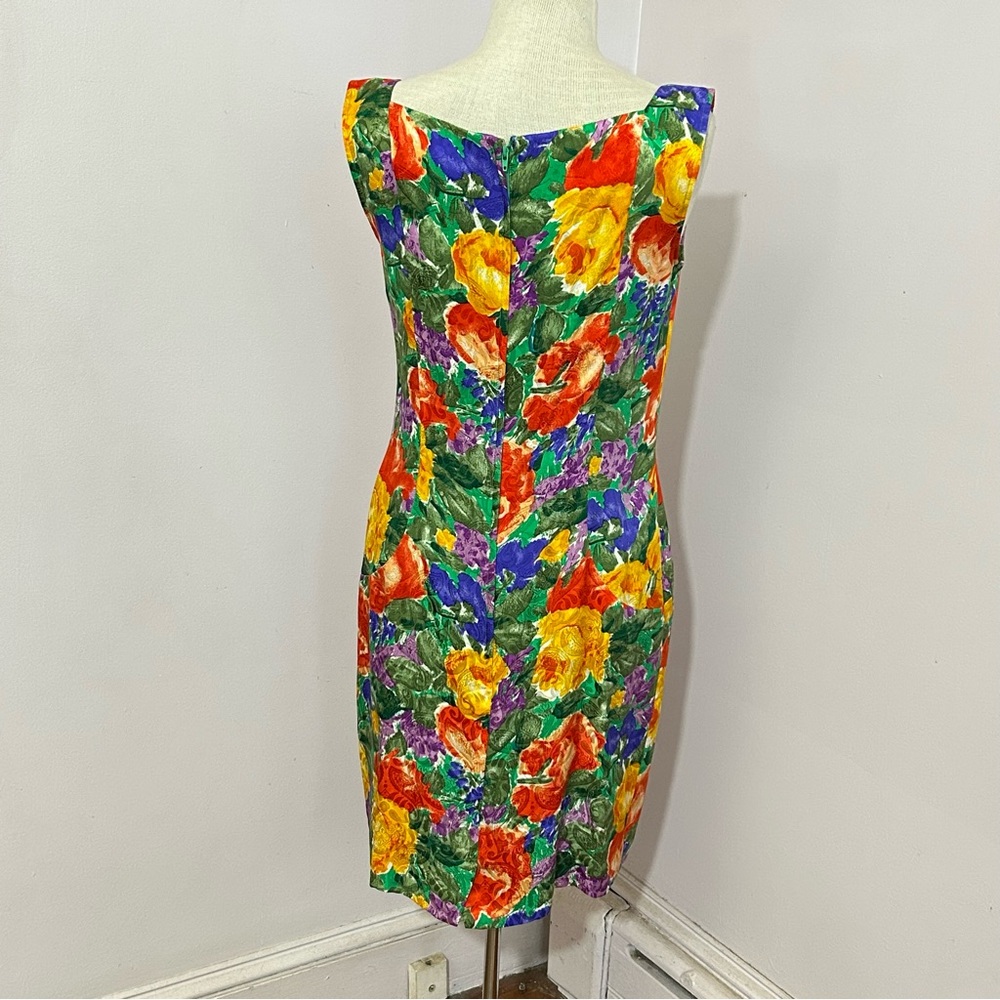 Gorgeous Vintage Gillian Silk Cocktail Dress 8 - Picture 4 of 8